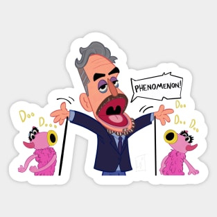 Jordan Peterson Puppet Phenomenon Sticker